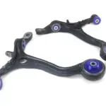SuperPro Front Lower Control Arm Set with SuperPro Bushings for 2008 Honda Accord EX & 2009 Acura TSX Base - TRC1165
