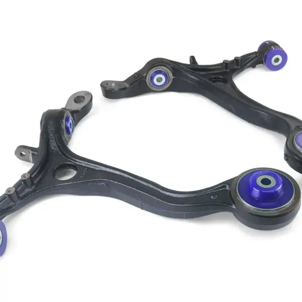 SuperPro Front Lower Control Arm Set with SuperPro Bushings for 2008 Honda Accord EX & 2009 Acura TSX Base - TRC1165