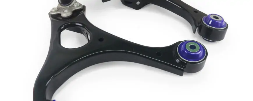 SuperPro Front Lower Control Arm Set with SuperPro Bushings for 2006 Honda Civic DX - TRC1166