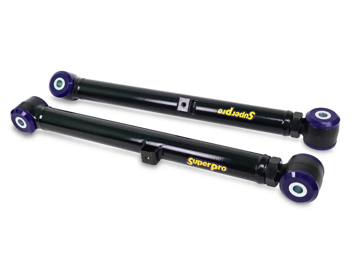 SuperPro HD Adjustable Rear Lower Trailing Arm Set for 2009-2024 Ram 1500 & Jeep Gladiator - TRC1204
