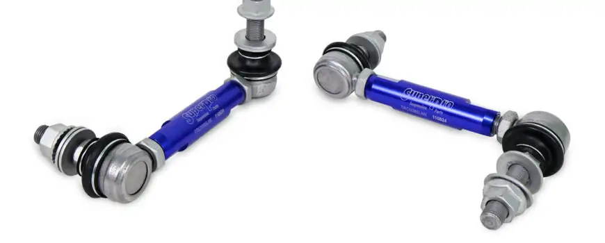 SuperPro Heavy Duty Adjustable Front Sway Bar Link Kit for 2003-2024 Toyota 4Runner