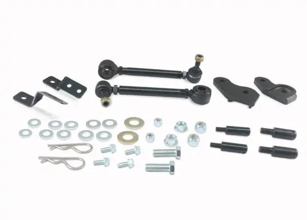 SuperPro Extended Heavy Duty Quick Disconnect Front Sway Bar Link Set for 2007-2018 Jeep Wrangler Models - TRC4311
