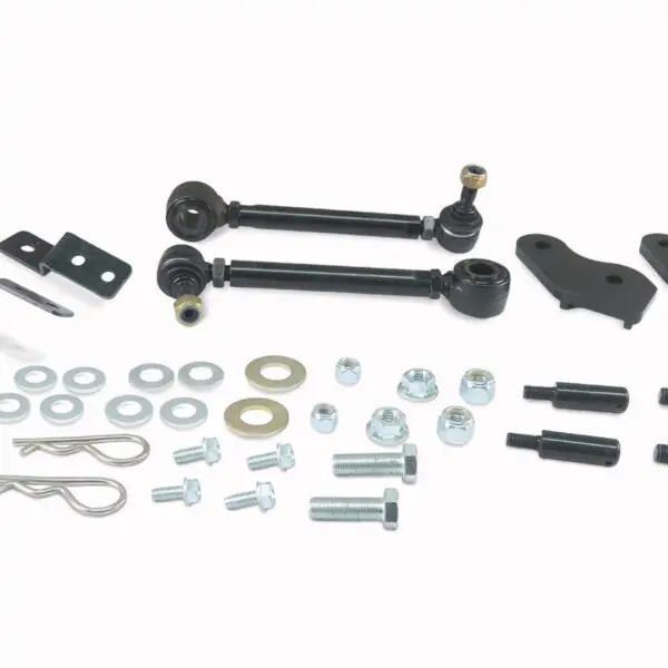 SuperPro Extended Heavy Duty Quick Disconnect Front Sway Bar Link Set for 2007-2018 Jeep Wrangler Models - TRC4311