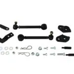 SuperPro Extended Heavy Duty Quick Disconnect Front Sway Bar Link Set for 2018 Jeep Wrangler Rubicon & 2020 Jeep Gladiator Altitude - TRC4314