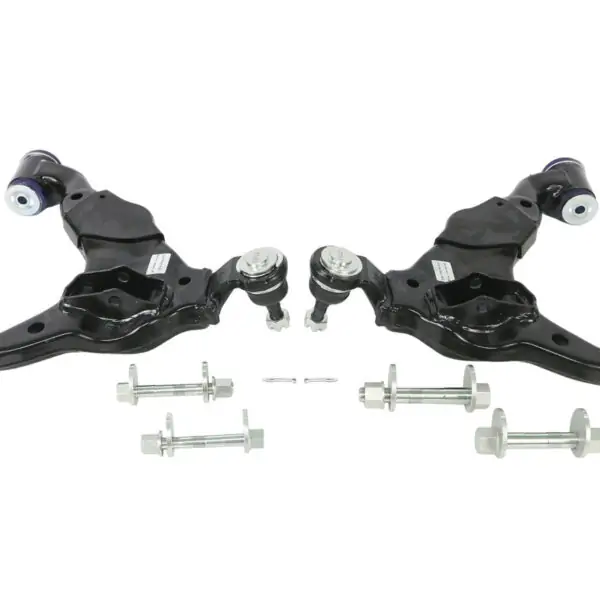 SuperPro Front 4x4 Complete Lower Control Arm Kit - Double Offset for 2003-2009 Lexus GX470 & Toyota 4Runner/FJ Cruiser - TRC482