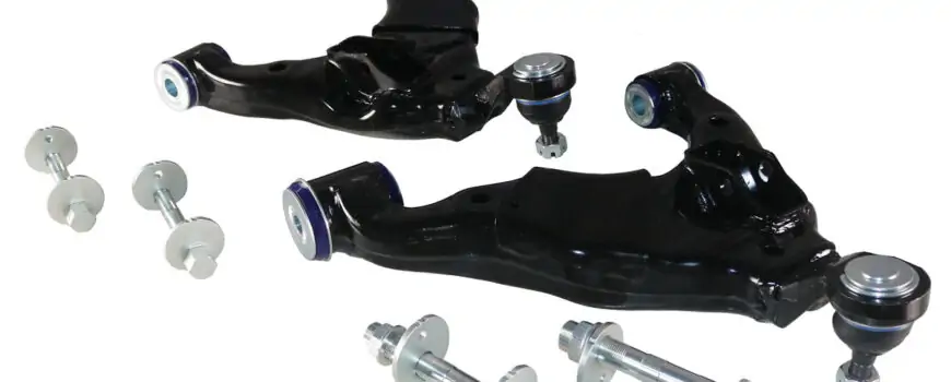 SuperPro Camber Adjustable Front Lower Control Arm Set for 2010-2024 Toyota 4Runner & FJ Cruiser - TRC483