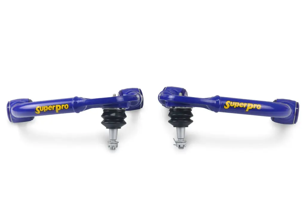 SuperPro Front Control Arm Upper Complete Assembly - Fixed Offset for 2004-2020 Ford F-150 & Expedition Models - TRC6670