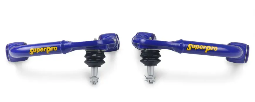 SuperPro Front Control Arm Upper Complete Assembly - Fixed Offset for 2004-2020 Ford F-150 & Expedition Models - TRC6670