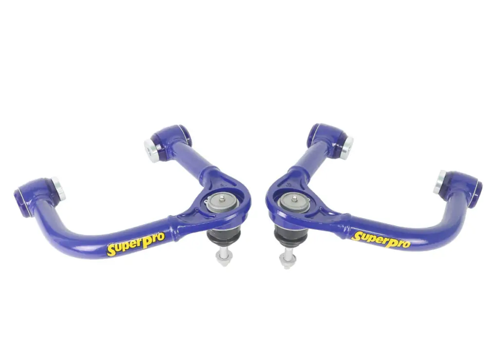 SuperPro Fixed Offset Upper Control Arm Set for 2021 Ford Bronco Badlands - TRC6700