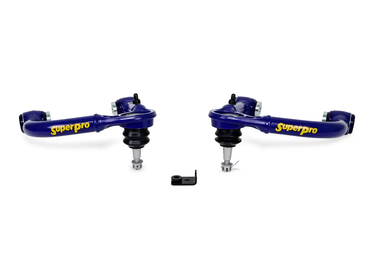 SuperPro Fixed Offset Upper Control Arm Set for 2024-2025 Ford Ranger Lariat & Wildtrak - TRC6750