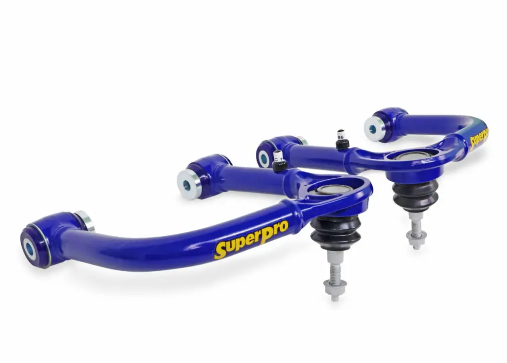 SuperPro Geometry Correction Front Upper Control Arm Set for 2019 Ford Ranger Lariat - Fixed Offset