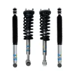 Bilstein B8 5100 1-2.5 Front Lift Assembled Coilovers with 0-1.5 Rear Lift Shocks for 2024-2025 Toyota Tacoma 4WD