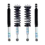 Bilstein B8 5100 1-2.5 Front Lift Assembled Coilovers with 0-1.5 Rear Lift Shocks for 2024-2025 Toyota Tacoma 4WD