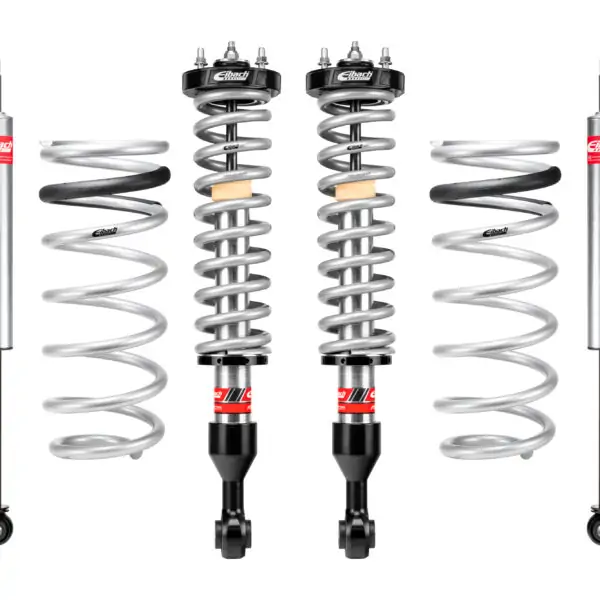 Eibach Stage 2 0-3 Front Lift Coilovers and 1.5 Rear Lift Shocks for 2024-2025 Toyota Land Cruiser