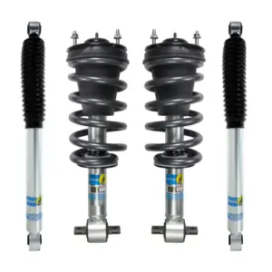 Bilstein 5100 4-6 Front Lift Assembled Coilovers with OE Replacement coils and RCD-Bilstein 5100 2-4 Rear Lift Shocks for 2014-2018 Chevy-GMC Silverado-Sierra 1500