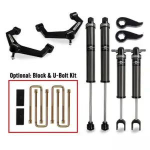 Cognito 3 Performance Leveling Kit with 2.0 IFP Shocks for 2011-2019 GMC Sierra 3500HD