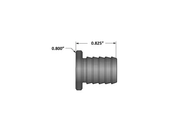 Fleece ½" Billet Aluminum Universal Block-Off Plug