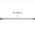 Universal Fleece 12" High-Pressure Fuel Line 8 mm × 3.5 mm M14 × 1.5 Nuts