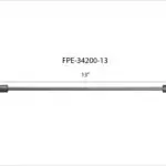 Universal Fleece 13" High-Pressure Fuel Line 8 mm × 3.5 mm M14 × 1.5 Nuts