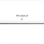 Universal Fleece 24" High-Pressure Fuel Line 8 mm × 3.5 mm M14 × 1.5 Nuts