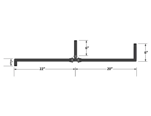 Universal Fleece Pre-Formed ⅝″ Coolant Hose