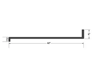 Universal Fleece Pre-Formed ⅝″ Coolant Hose