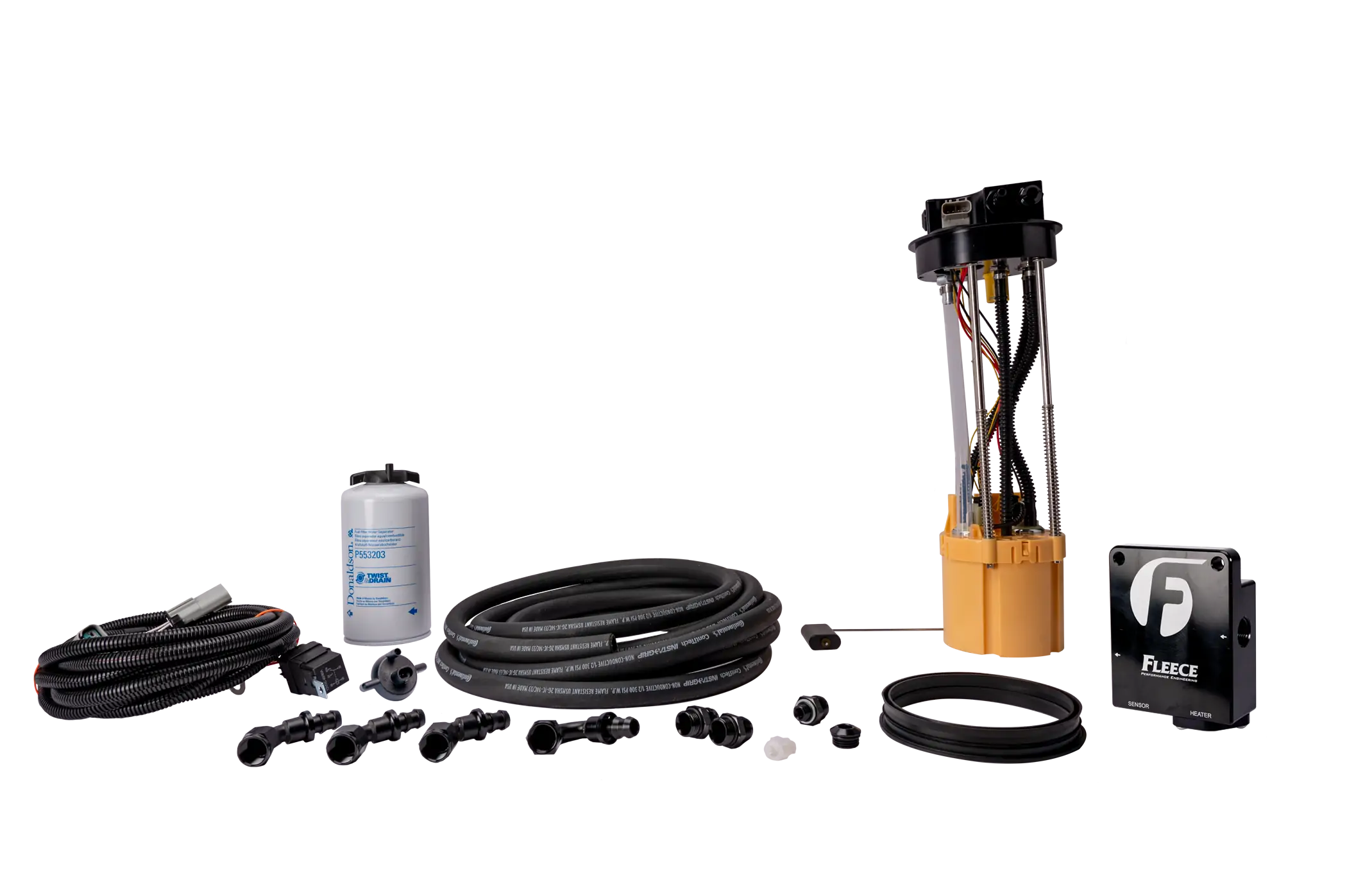 Fleece Fuel-System Upgrade Kit w/ PowerFlo Pump | 1998.5-2002 Cummins Ram 2500/3500