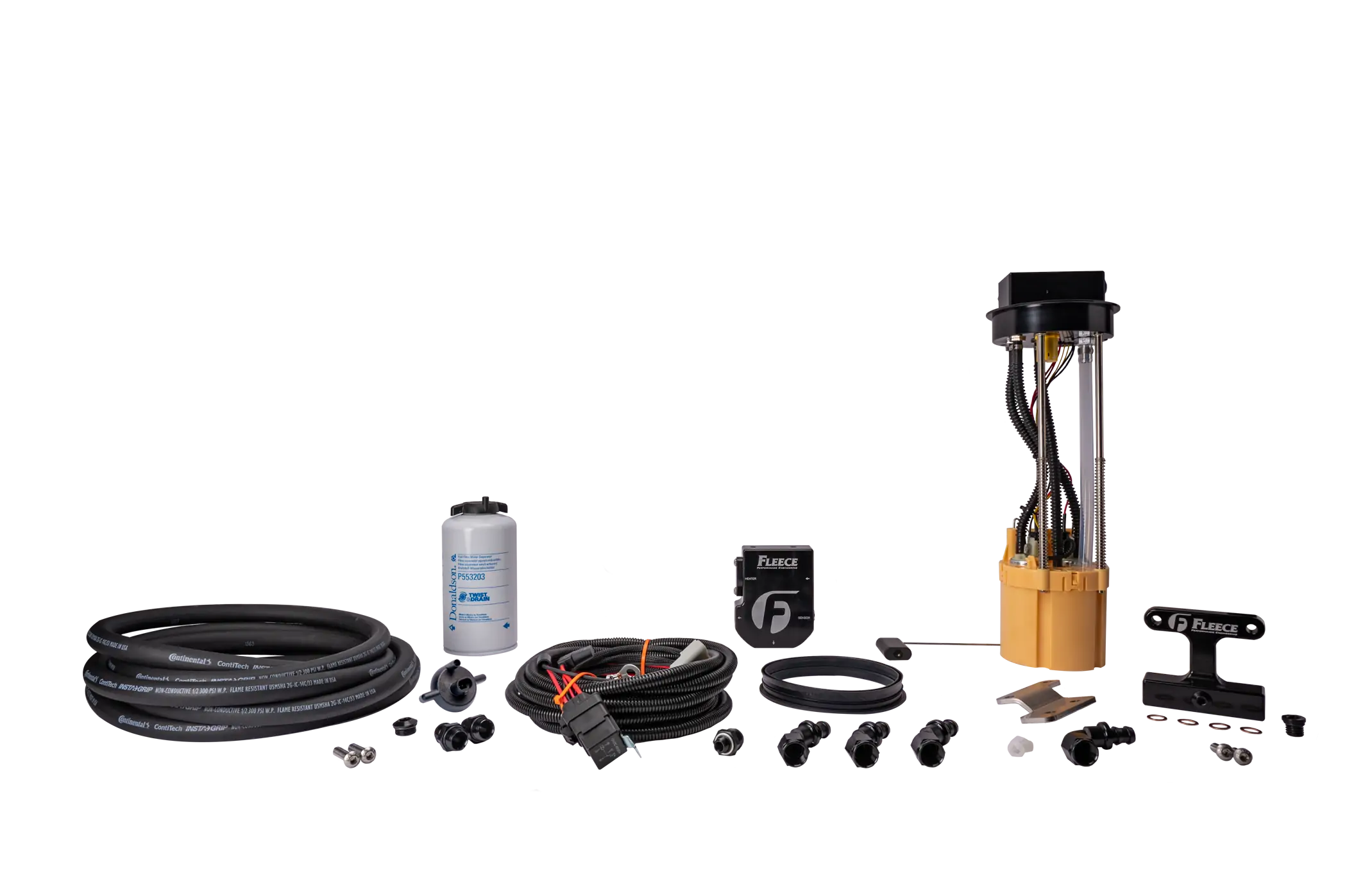 Fleece Fuel-System Upgrade Kit w/ PowerFlo Pump | 2003-2004 Cummins Ram 2500/3500