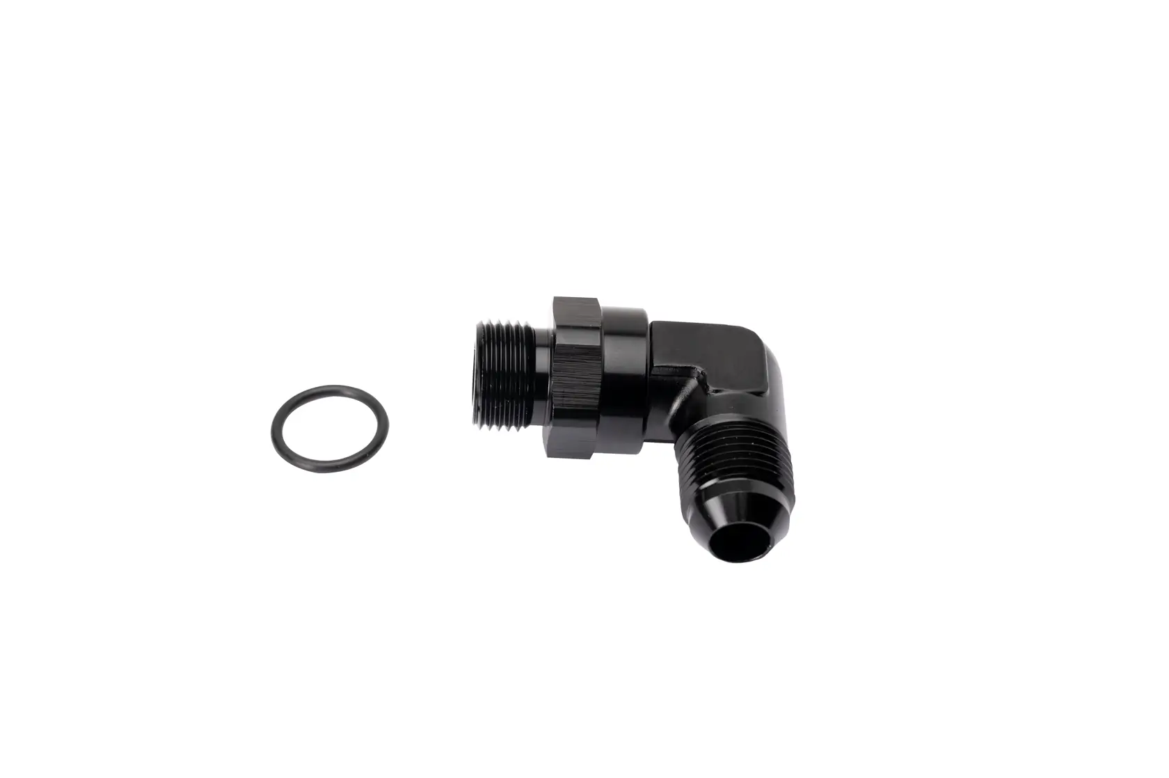 Universal -8AN 90° → ¾-16 ORB Adapter