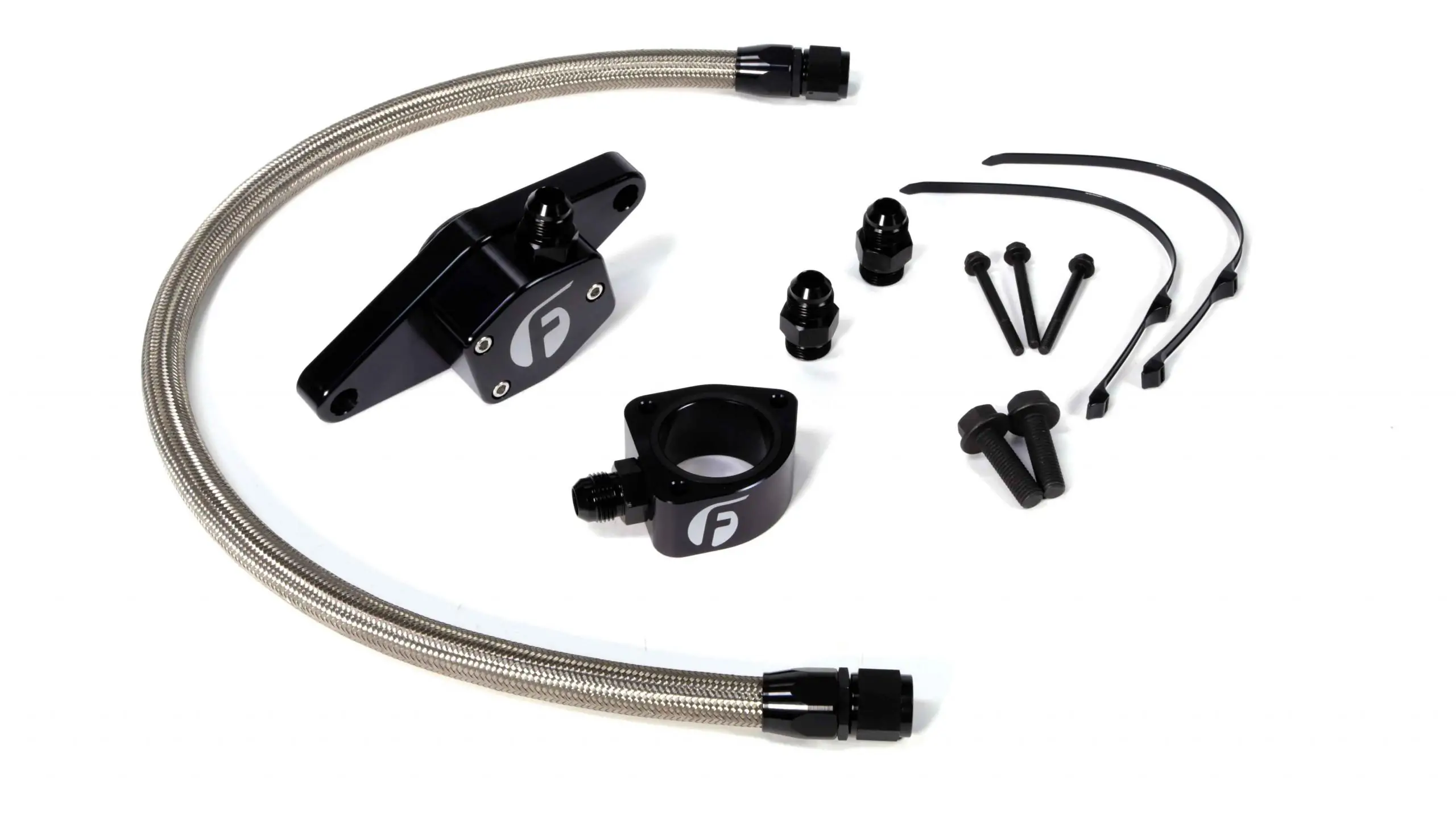 Fleece Cummins Coolant Bypass Kit VP 98.5-02 SS Line | 1998-02 Ram 2500/3500