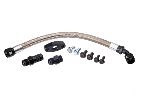 Fleece Cummins Turbo Drain Tube Kit | 2003-2018 Ram 2500/3500