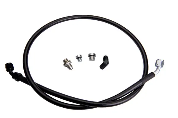 Fleece Remote Turbo Oil-Feed Line Kit (S300/S400) | 2001-2016 Duramax 2500/3500