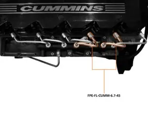 Fleece No. 4 & No. 5 Injection Lines | 2007.5-2018 6.7 L Cummins Ram 2500/3500