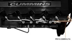 Fleece No. 6 Injection Line | 2007.5-2018 6.7 L Cummins Ram 2500/3500