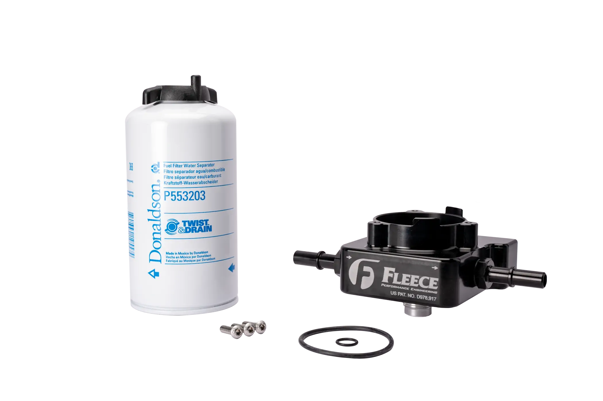 Fleece L5P Fuel-Filter Upgrade Kit | 2020-24 Short-Bed & Cab-Chassis Silverado/Sierra 2500/3500