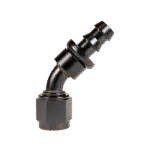 Universal Fleece -6AN 45° to Hose-Barb Adapter
