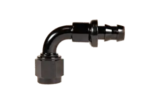 Universal Fleece -10AN 90° to Hose-Barb Adapter