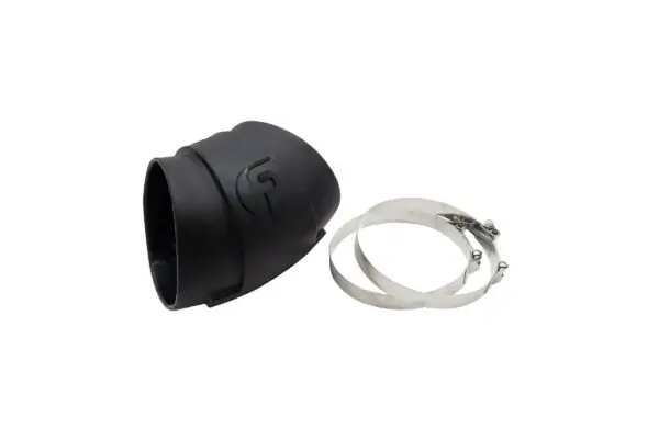 Universal Fleece Molded Rubber 5″ Intake Elbow