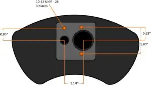 Universal Fleece Molded Plastic 5″ Intake Elbow w/ Sensor Ports