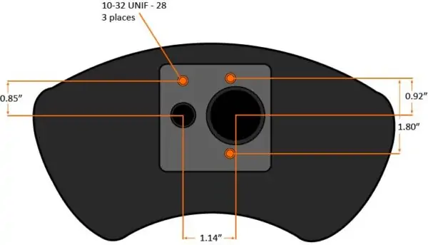 Universal Fleece Molded Plastic 5″ Intake Elbow w/ Sensor Ports