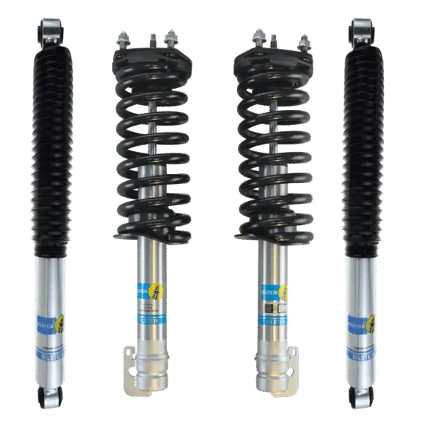 Bilstein 5100 0.75-2 Front Lift Assembled Coilovers with OE Replacement Coils and Rear Shocks for 2005-2010 Jeep Commander XK