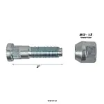 Synergy Wheel Spacer Replacement Stud & Lug Nut - 4110-12-1.5