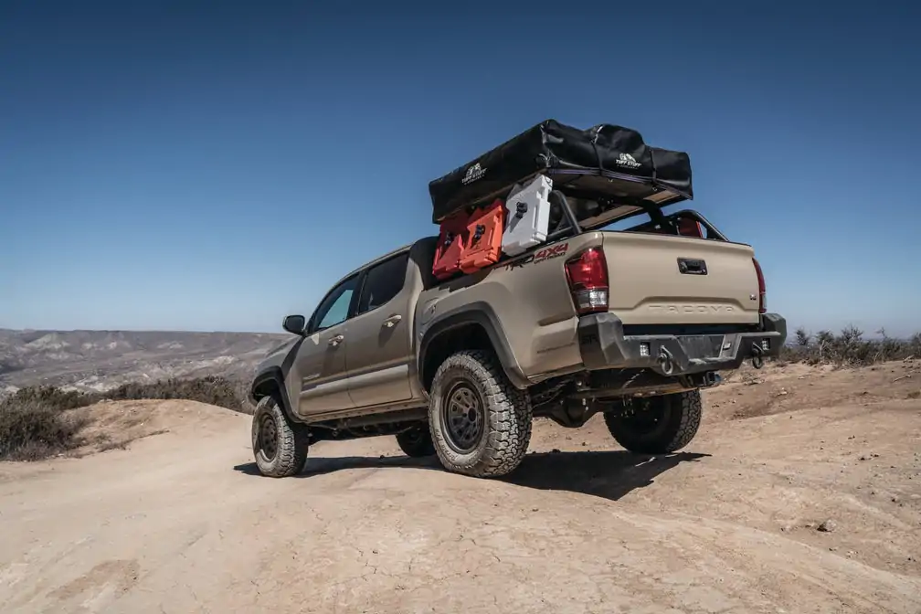 Body Armor 2016-2023 Toyota Tacoma Pro Series Rear Bumper - BOD-TC-2963