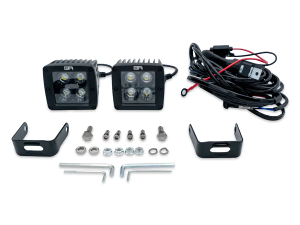 Body Armor Blackout LED Cube Spot Light - BOD-30042