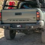 Body Armor 2016-2023 Toyota Tacoma Pro Series Ii Rear Bumper - BOD-TC-2966