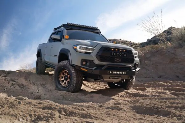Body Armor 2016-2023 Toyota Tacoma Hiline Bumper High Clearance Side Wings - BOD-TC-19339W