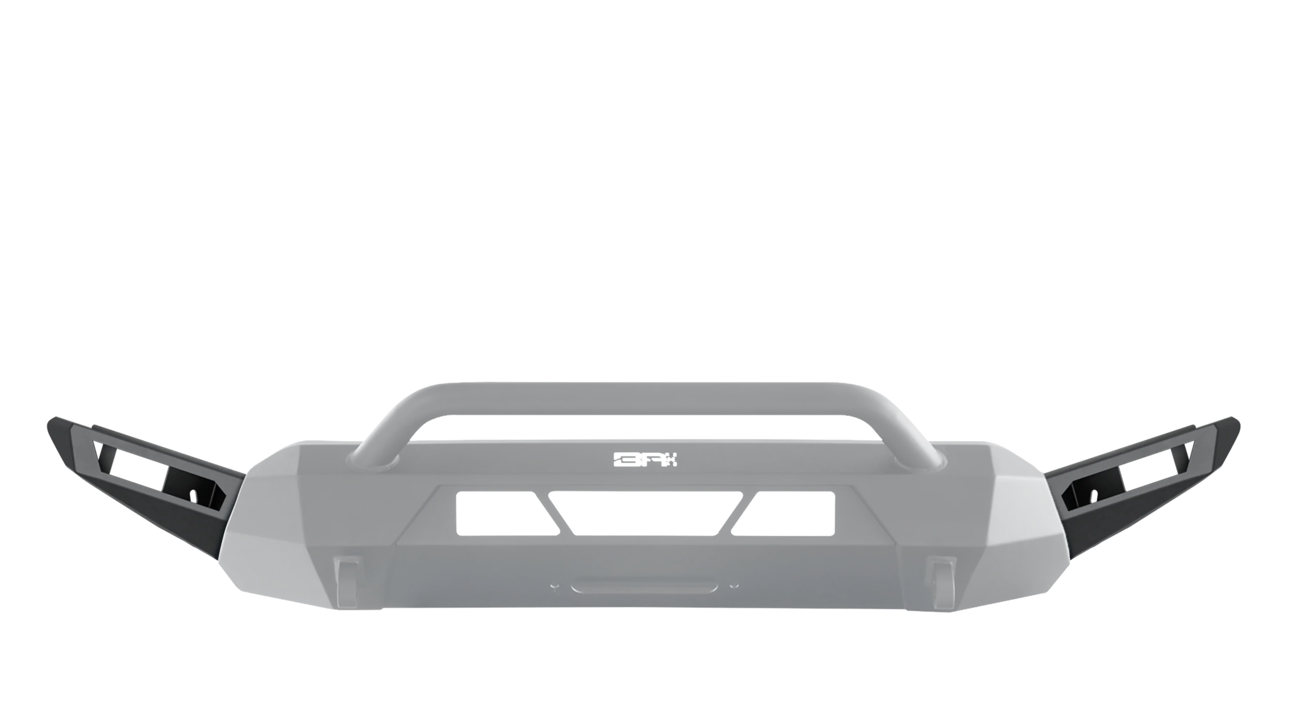 Body Armor 2016-2023 Toyota Tacoma Hiline Bumper High Clearance Side Wings - BOD-TC-19339W