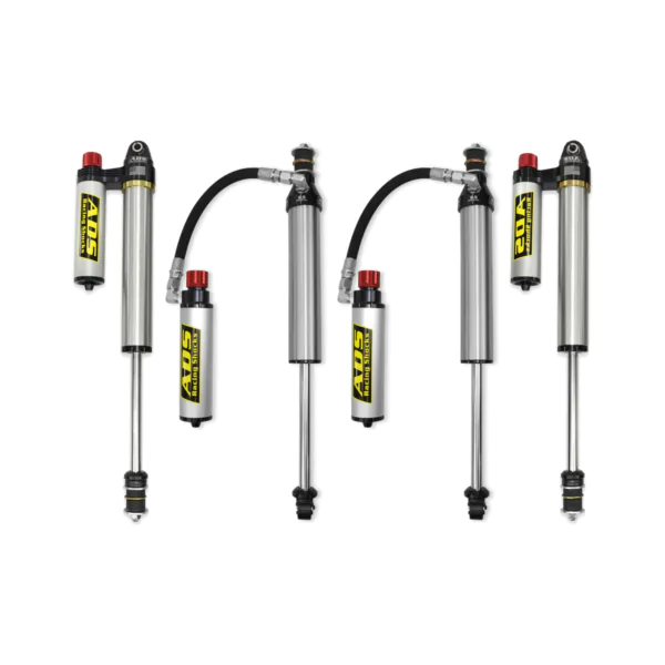 ADS 13RAM 2.5" Body Adjustable Reservoir 2-3" Front / 0-2" Rear Shock Kit for 2014-2024 Ram 2500