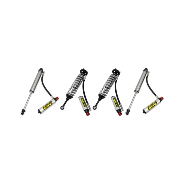 ADS 200S 2.5" Body Adjustable Reservoir 1.5-3" Front / 0-1.5" Rear Coilover/Shock Kit for 2008-2021 Toyota Land Cruiser Base Heritage Edition