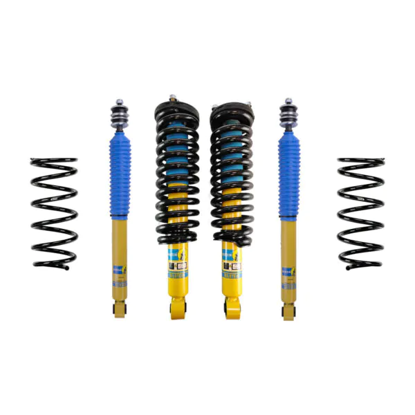 Bilstein 4600 Front Assembled Coilovers with OE Replacement Front/Rear Coils and Rear Shocks for 2001-2007 Toyota Sequoia